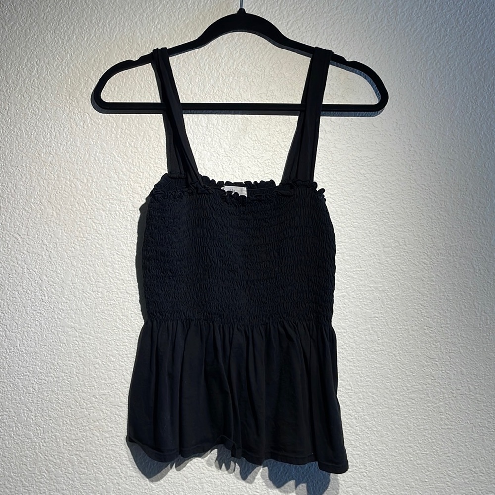 peplum tank top